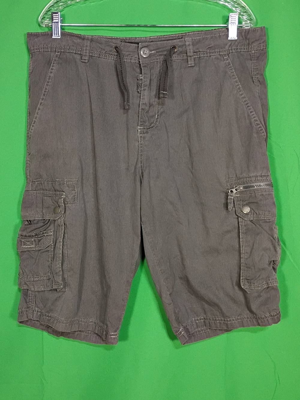 Buffalo David Bitton Men's Cargo Shorts in Olive